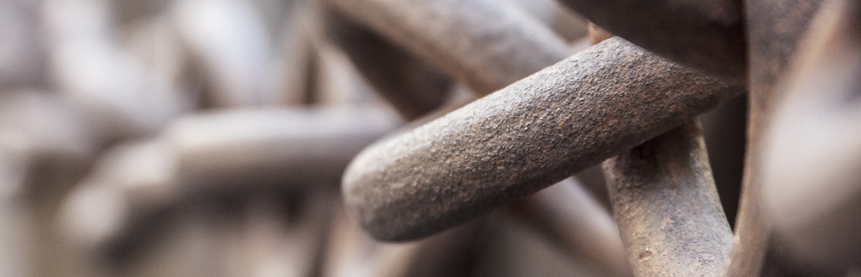 Rusted chain
